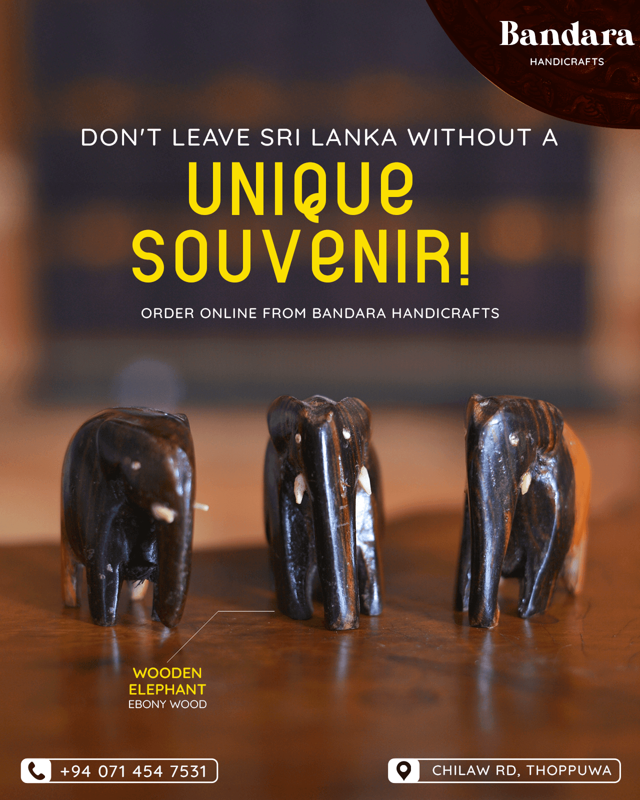 Bandara Handicrafts March Content